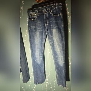 Trendy Blue Skinny Jeans for Women